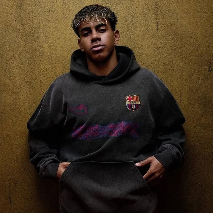 トップス cactus jack NIKE Barcelona Logo Hoodie CACTUS JACK × NIKE × FC BARCELONA / SPRAY LOGO HOODIE - GANGSTA