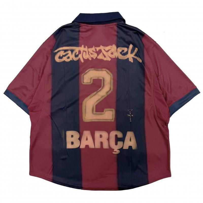 CACTUS JACK × NIKE × FC BARCELONA / RETRO 2000/01 HOME SKELETON