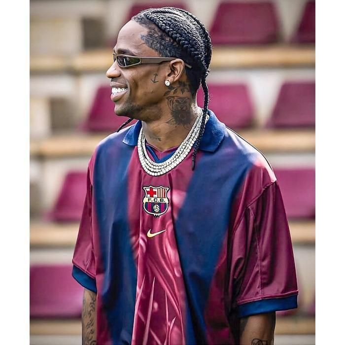 CACTUS JACK × NIKE × FC BARCELONA / RETRO 2000/01 HOME SKELETON