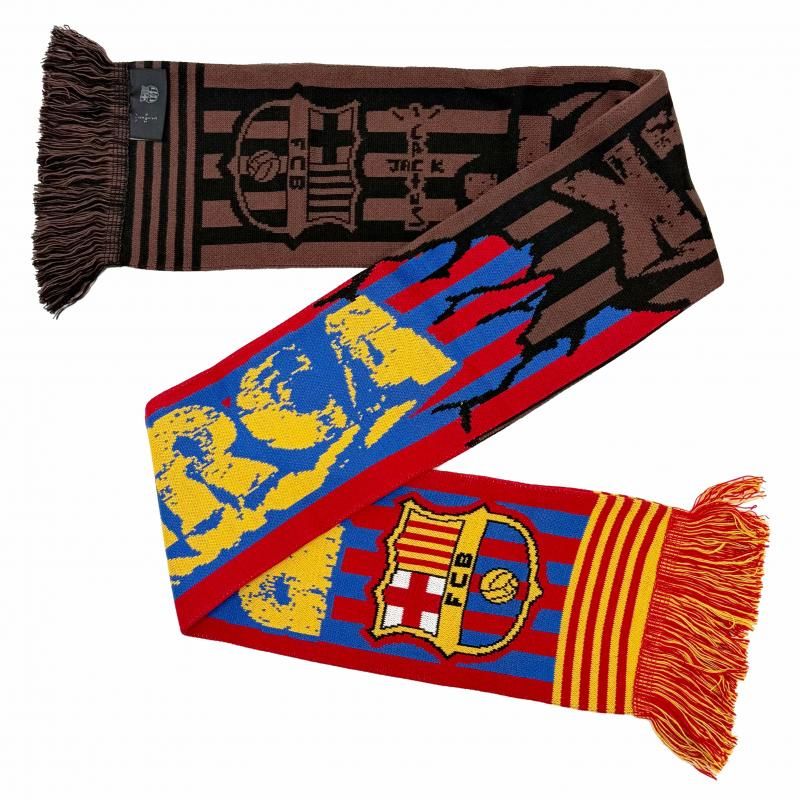 CACTUS JACK × FC BARCELONA / BARÇA JACK FOOTBALL CLUB SCARF