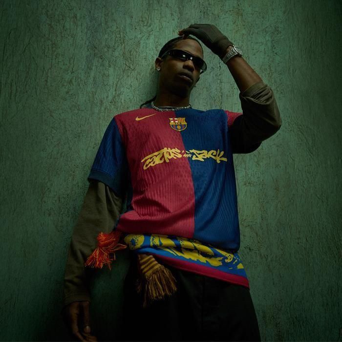 CACTUS JACK × FC BARCELONA / BARÇA JACK FOOTBALL CLUB SCARF