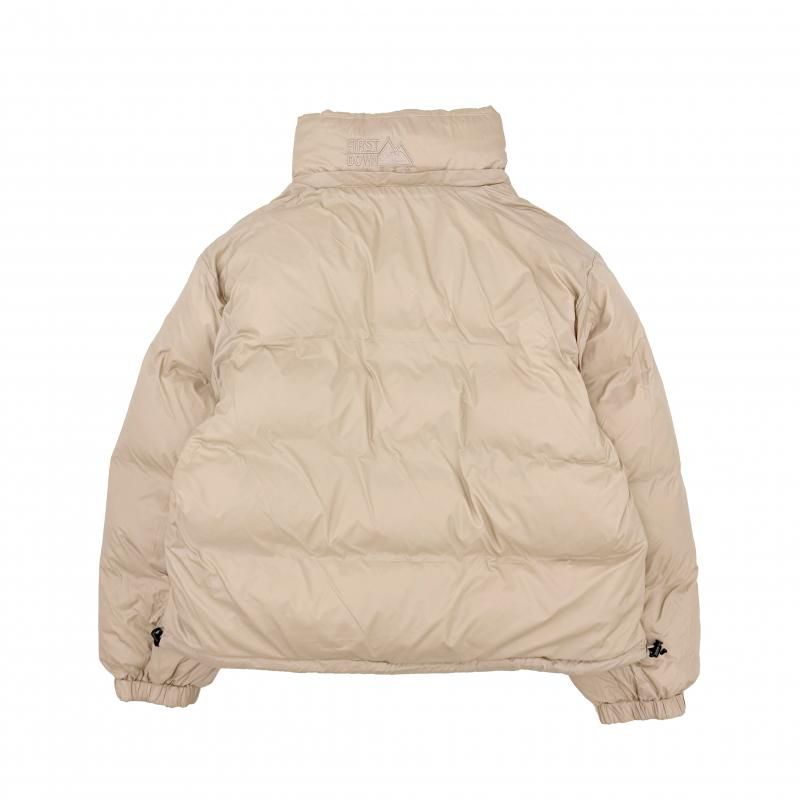 FIRST DOWN / REVERSIBLE BUBBLE DOWN SHORT JACKET - GANGSTA MARKET