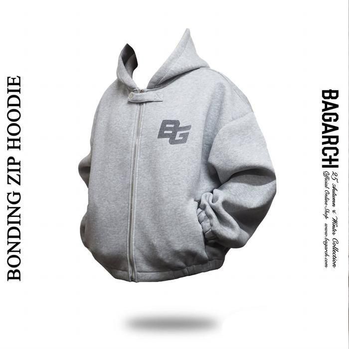BAGARCH / BONDING ZIP HOODIE - GANGSTA MARKET 【ギャングスタ