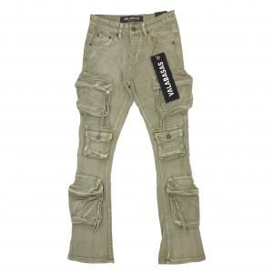 VALABASAS / "STRIKE" STACKED FLARE JEAN