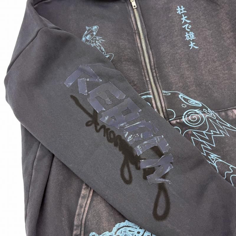 CACTUS JACK × FRAGMENT × TAKASHI MURAKAMI / REBORN ZIP HOODIE