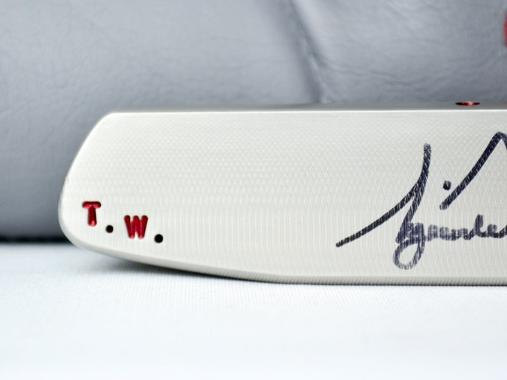 åƥ ĥѥ Made for Tiger Woods Tour GSS Newport II with rare vertical stamping 
