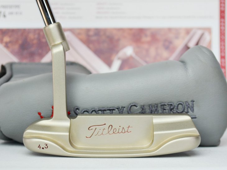 スコッティキャメロン ツアーパター Made for David Duval prototype Newport in pro platinum  finish & a