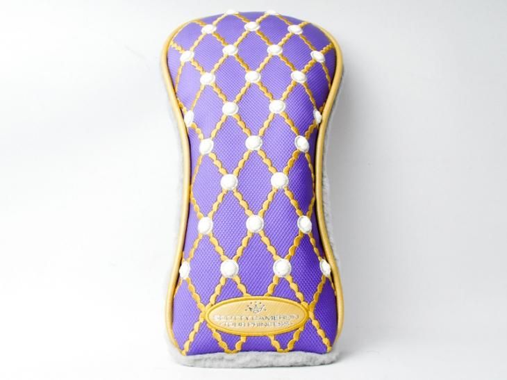 <img class='new_mark_img1' src='https://img.shop-pro.jp/img/new/icons20.gif' style='border:none;display:inline;margin:0px;padding:0px;width:auto;' />スコッティキャメロン ヘッドカバー ギャラリー限定 Purple Princess ヘッドカバーセット