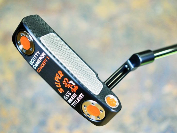 スコッティキャメロン ツアーパター スーパーラット Orange Bombs with GSS inlay deep milled