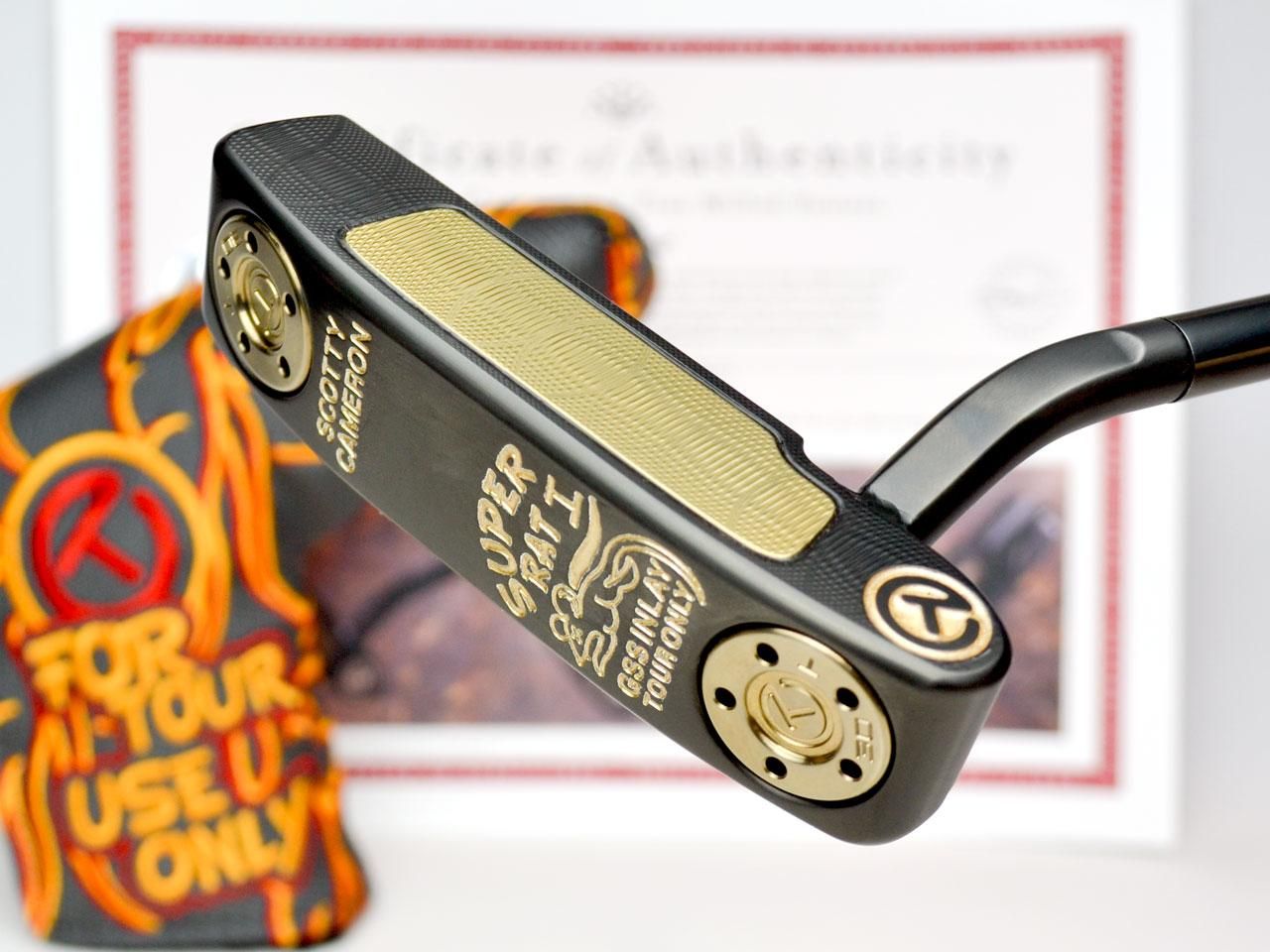 スコッティキャメロン ツアーパター Masterful Super Rat welded 1.5