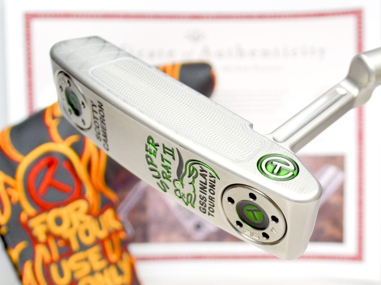 スコッティキャメロン ツアーパター Masterful Super Rat II with 30g