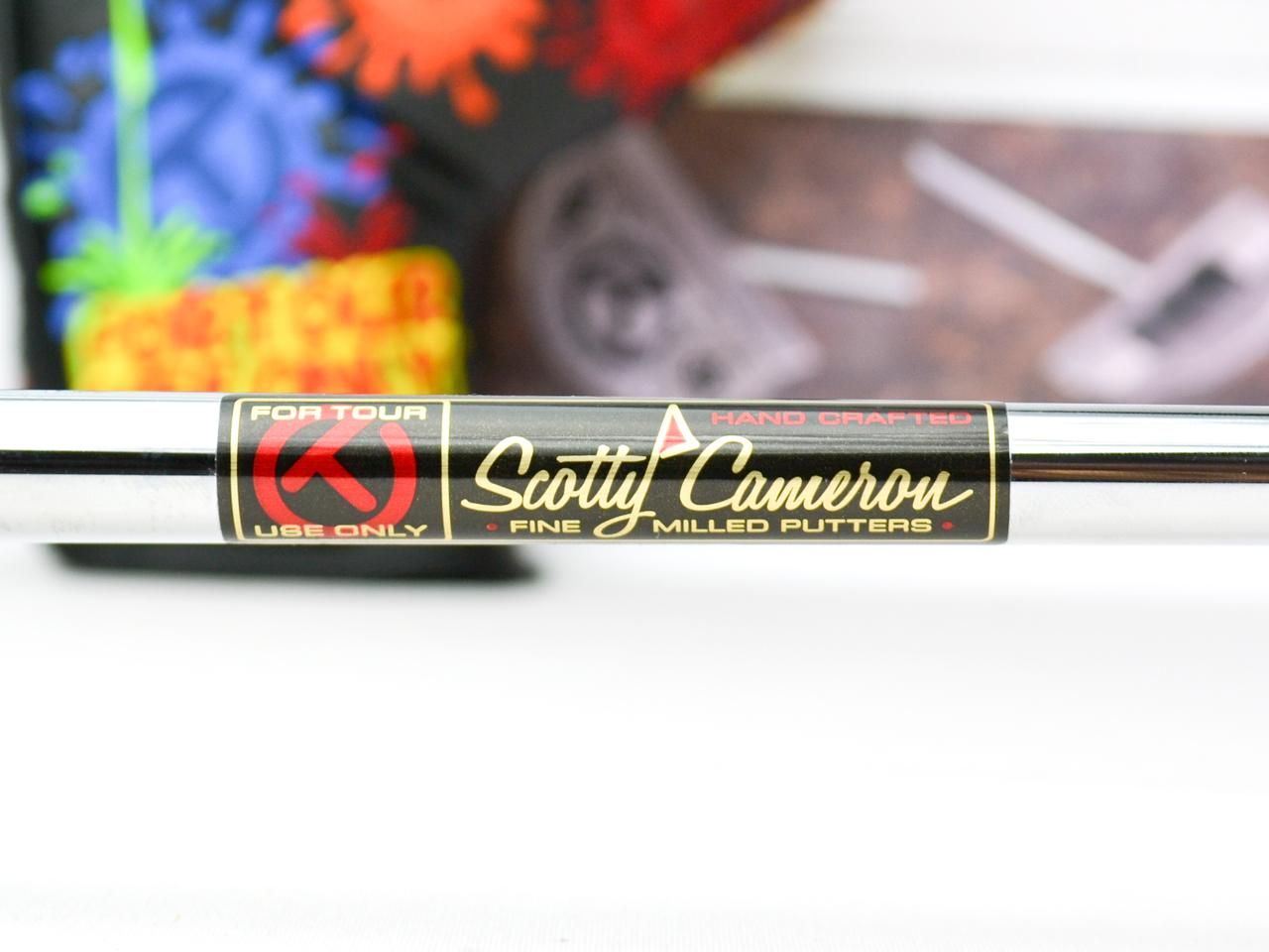 スコッティキャメロン ツアーパター ROUNDBACK+SSS deep milled welded
