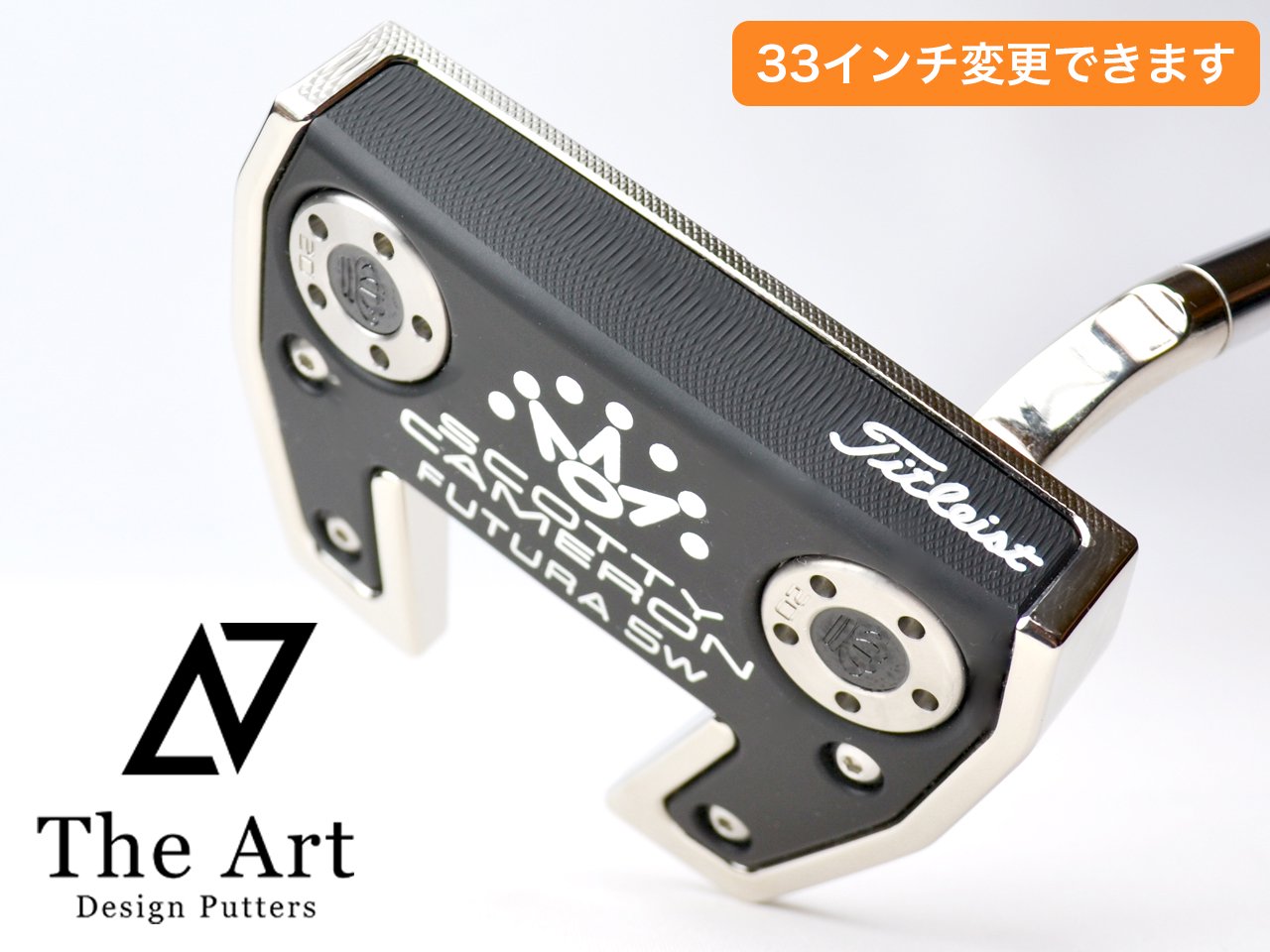 スコッティキャメロン カスタムパター FUTURA 5W welded 1.5ショート