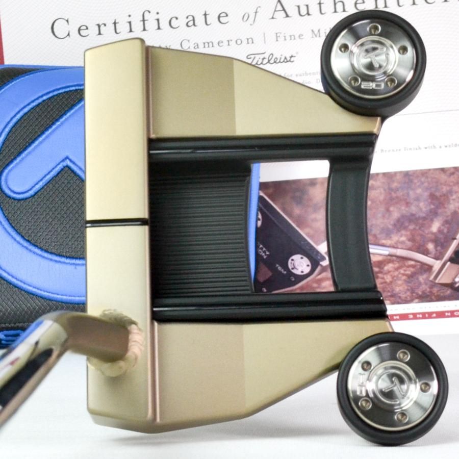 最終価格　スコッティキャメロン　フューチュラ　プロトタイプ　COA付　サークルT スコッティキャメロン ツアーパター Futura 6M プロトタイプ