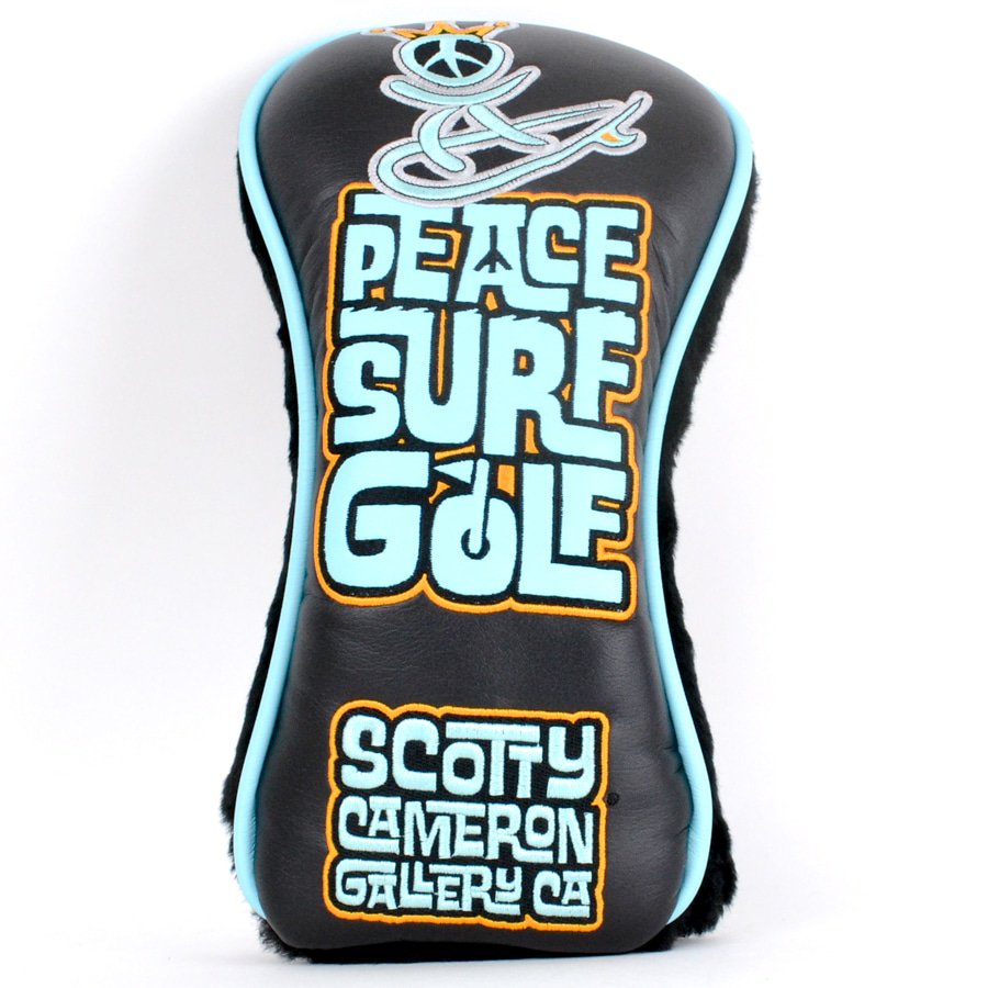 スコッティキャメロン ヘッドカバー Peace Surf Golf ドライバー用