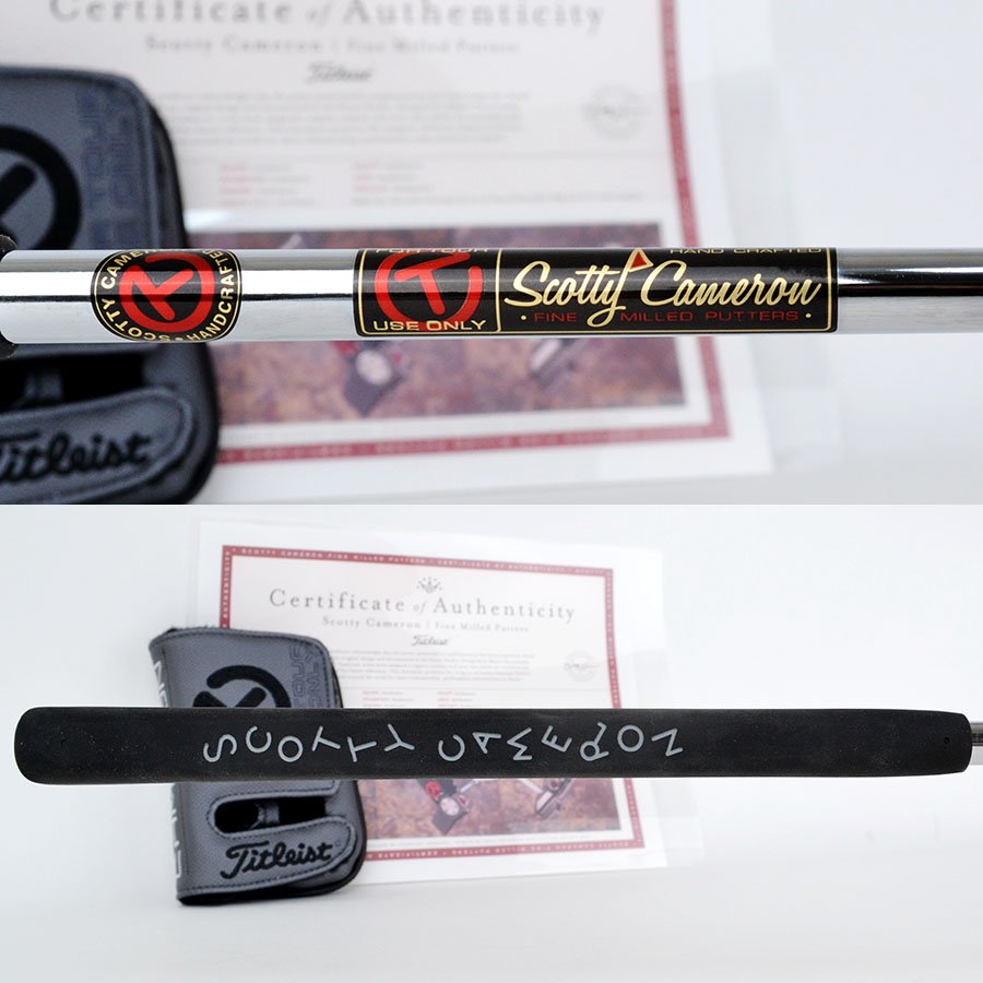 スコッティキャメロン ツアーパター CONCEPT X-01 Tour Gun Gray finish with a flangeline and  20g