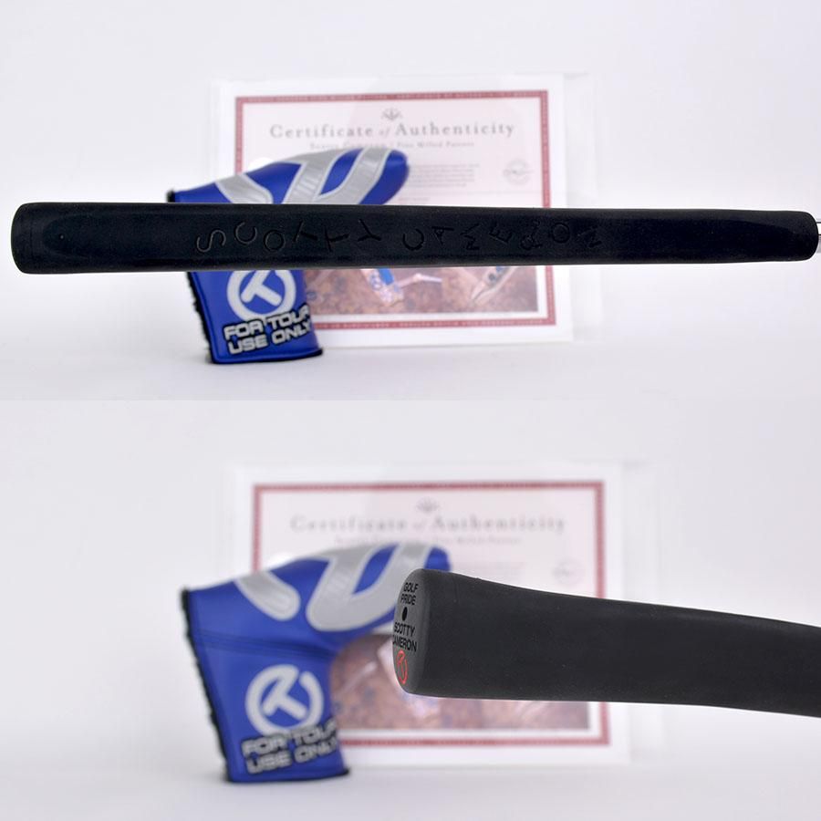 スコッティキャメロン ツアーパター CONCEPT 1 SSS Chromatic Bronze with an experimental Blue SSS insert & Topline