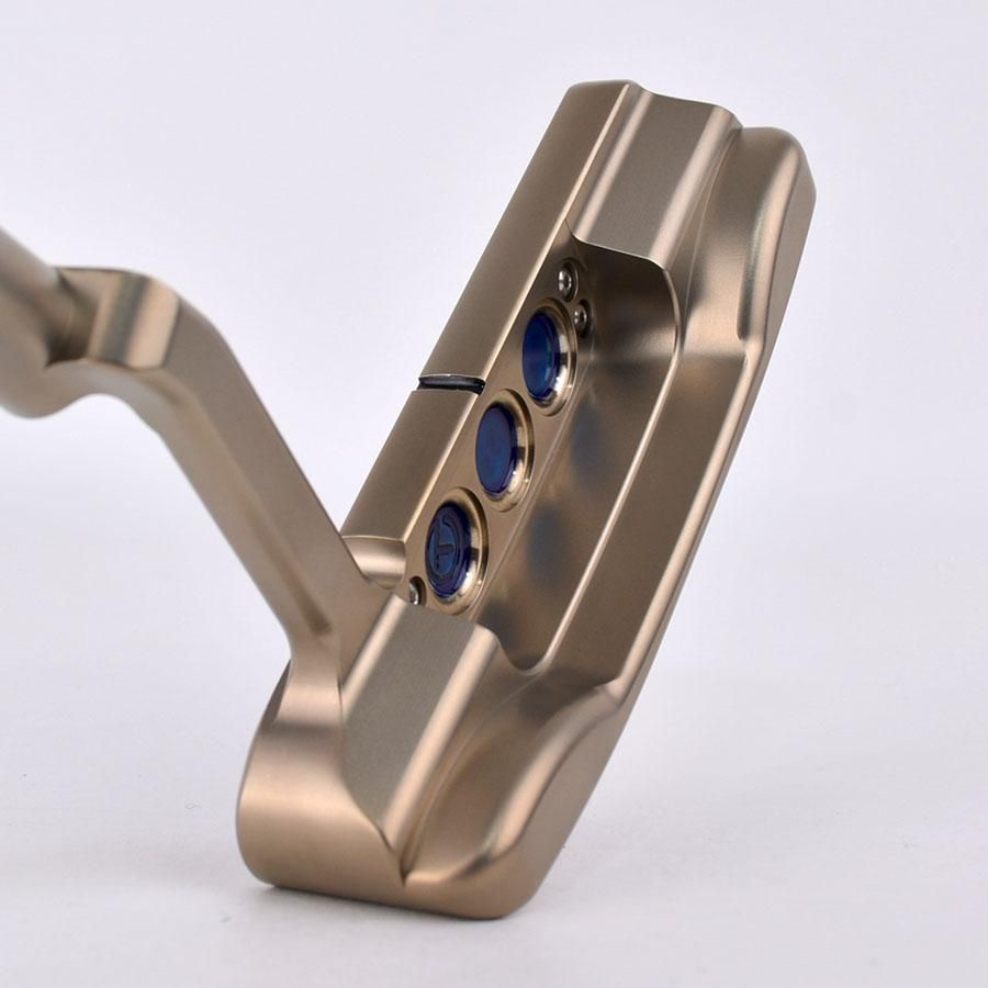 スコッティキャメロン ツアーパター CONCEPT 1 SSS Chromatic Bronze with an experimental Blue SSS insert & Topline