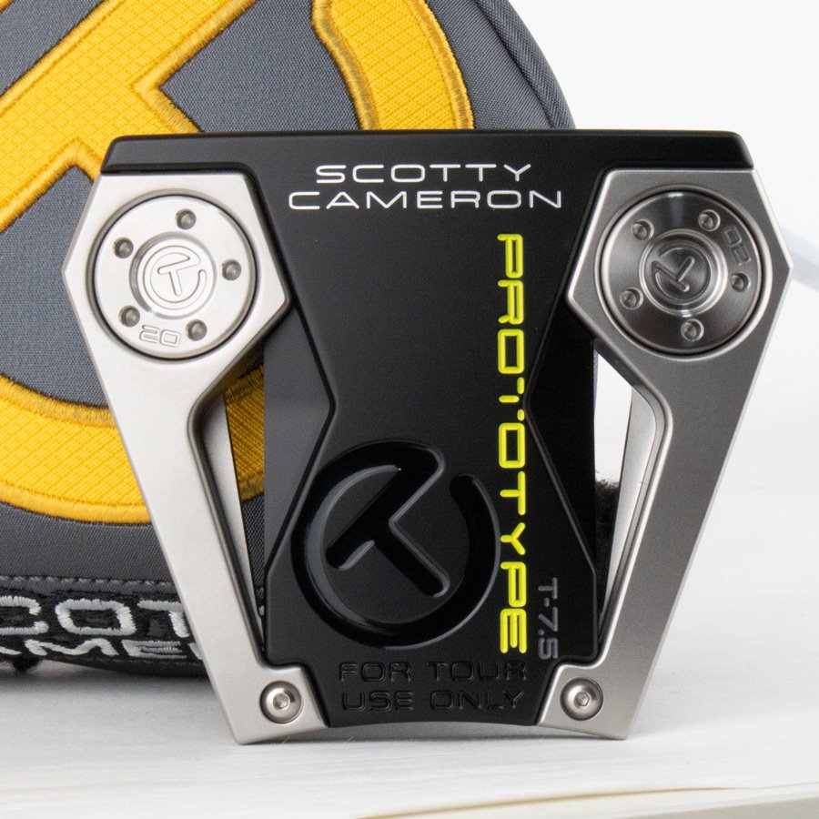 スコッティキャメロン ツアーパター PHANTOM X T7.5 TOUR PROTOTYPE with 20g circle T weights