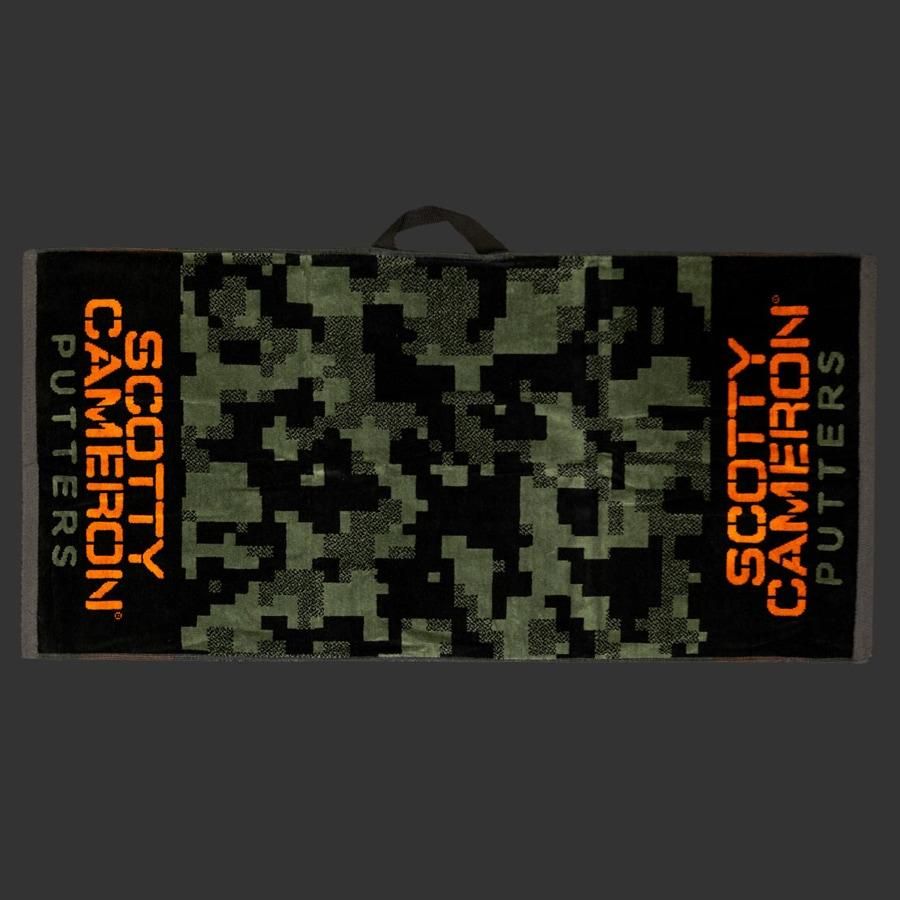 スコッティキャメロン タオル 2019 CAMOUFLAGE カモフラージュ GREEN CAMO