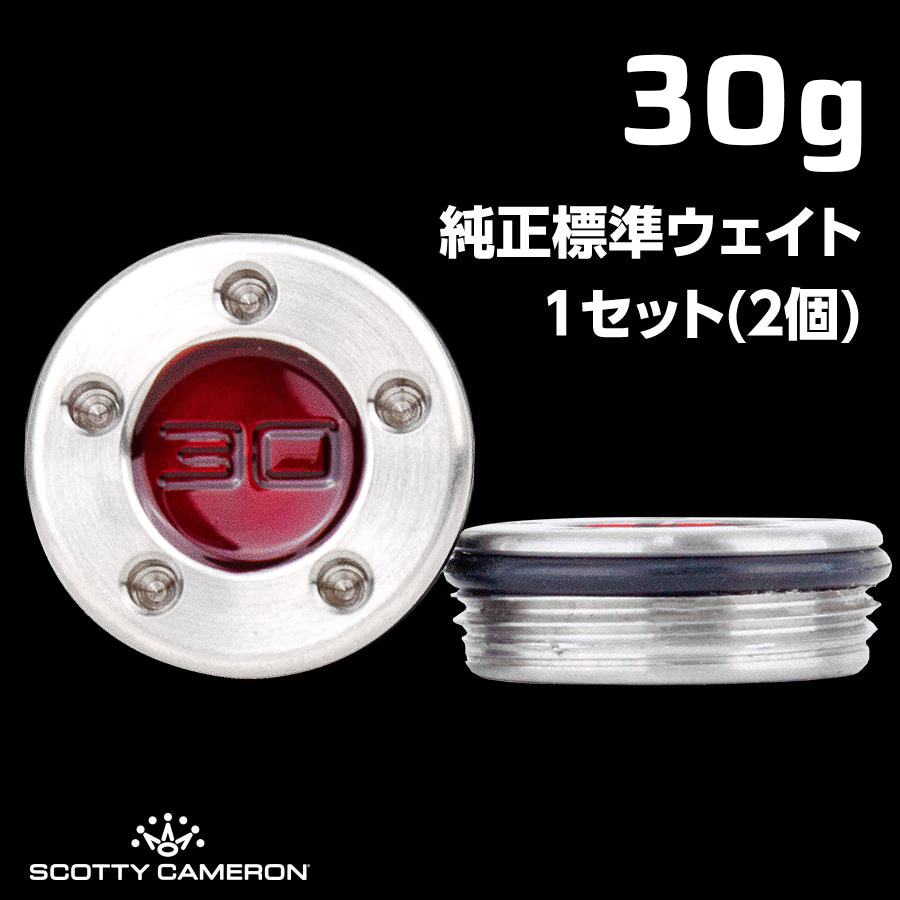 パター用 カスタムウェイト 30g×1組 [ 全16色 ]