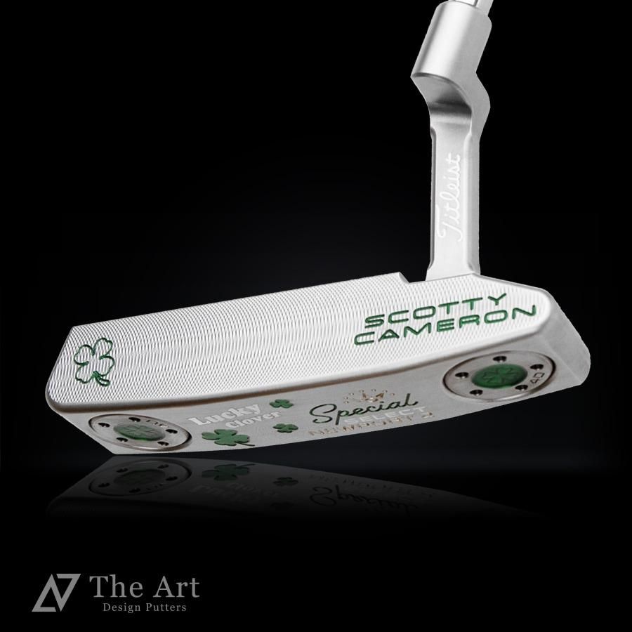 スコッティキャメロン (SCOTTY CAMERON) 2020 スペシャルセレクト ニューポート2 [Lucky Clover] ver.S  クリアグリーン