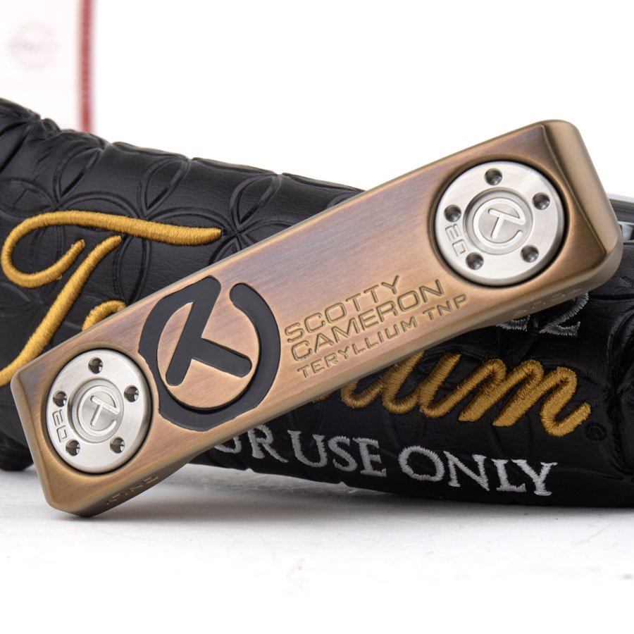 スコッティキャメロン ツアーパター Tour PROTOTYPE Teryllium ニューポート T22 Chromatic Bronze with  welded 1.5 polished