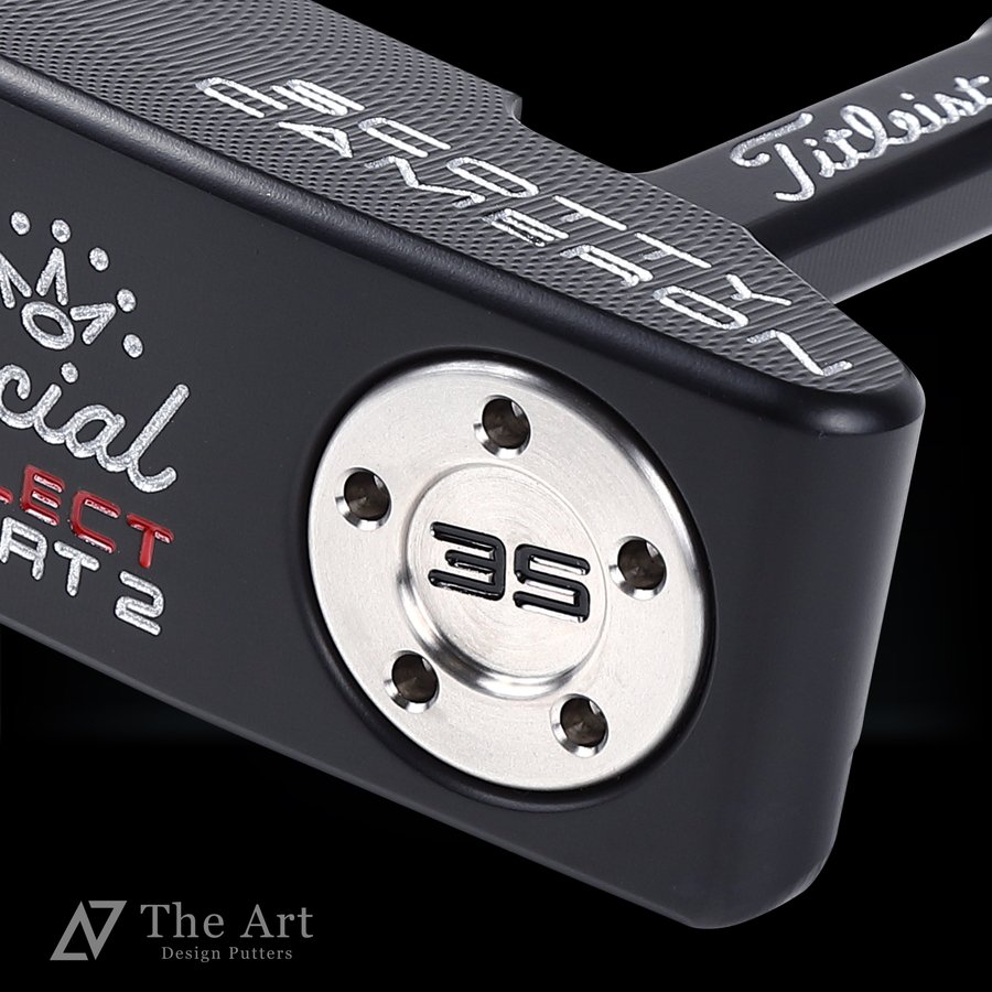 松山英樹プロ仕様カラーリング ブラックメッキ スコッティキャメロン (SCOTTY CAMERON) 2020 スペシャルセレクト ニューポート2  Hideki Matsuyama