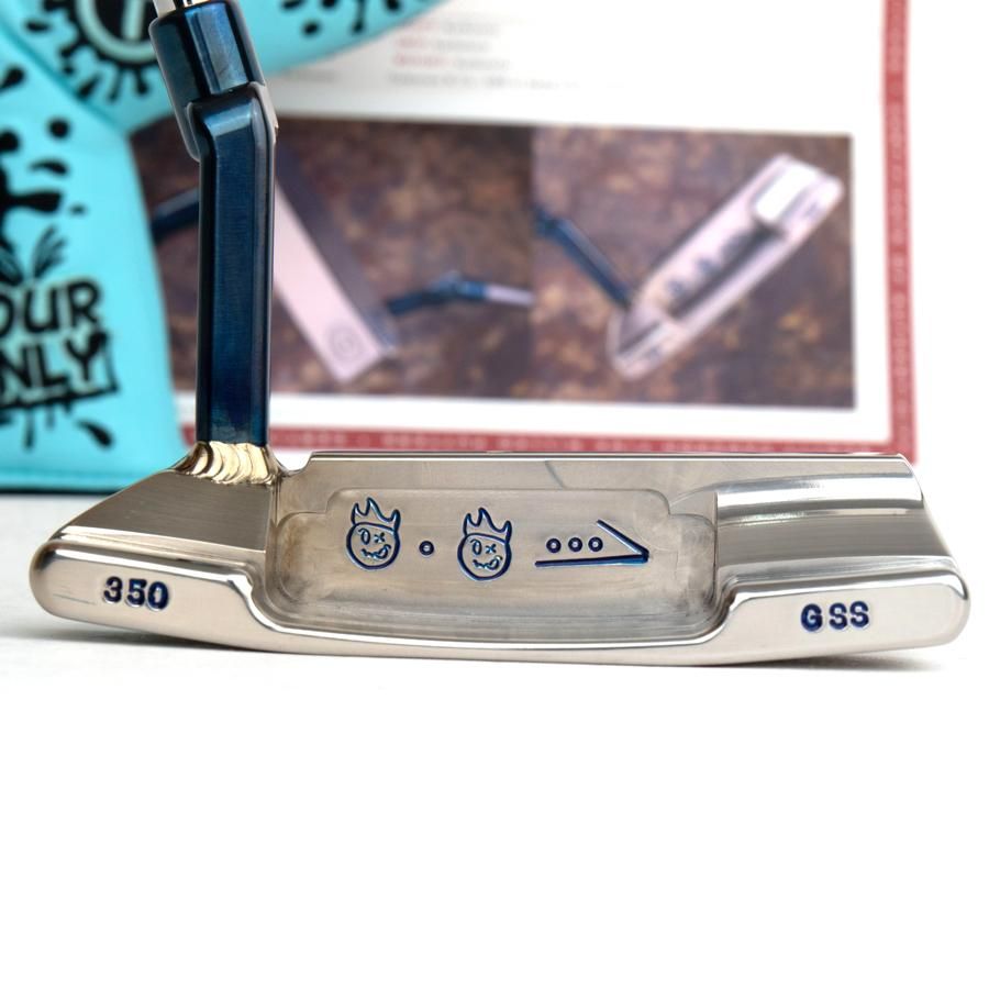 �����åƥ��������� �ĥ����ѥ��� Newport 2 GSS with welded Chromatic Blue neck & Hot head Harrys & ���󥰥��ƥ󥦥�����