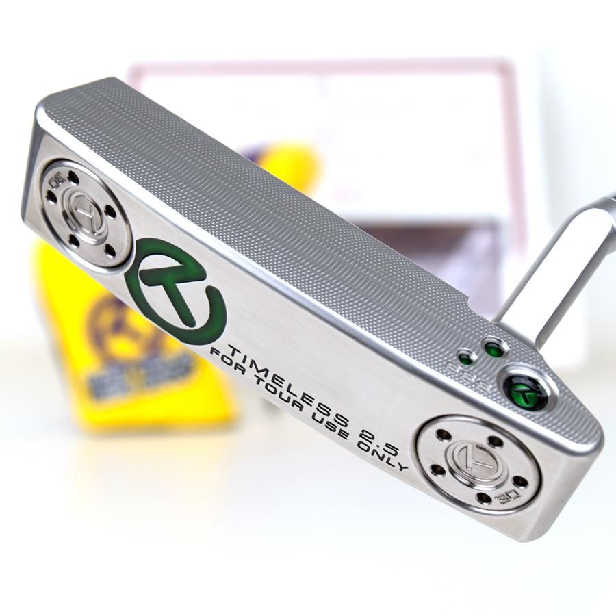 スコッティキャメロン ツアーパターSSS TIMELESS 2.5 Tourtype with 30g サークルT weights Translucent Green