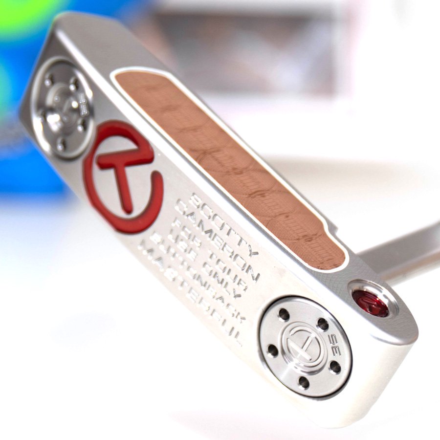 スコッティキャメロン ツアーパター Tour Buttonback Masterful Tourtype Teryllium inlay with  35g circle T weights