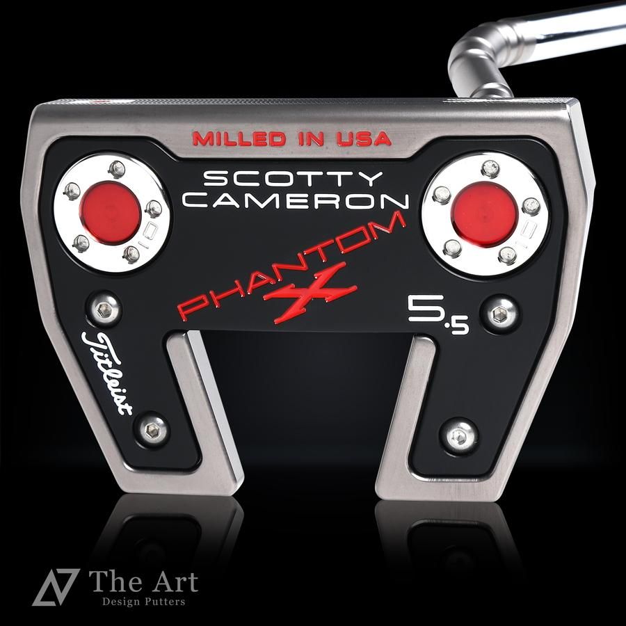 キャメロンスタジオカスタム】♪新品[8823] Scotty Cameron Phantom X ...