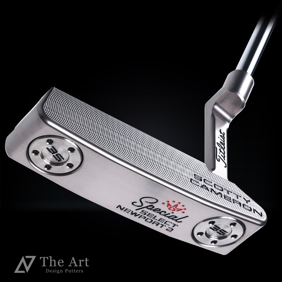 松山英樹プロ仕様カラーリング ガンメタ バックボンブ塗りつぶし ラムキン スコッティキャメロン (SCOTTY CAMERON) 2020