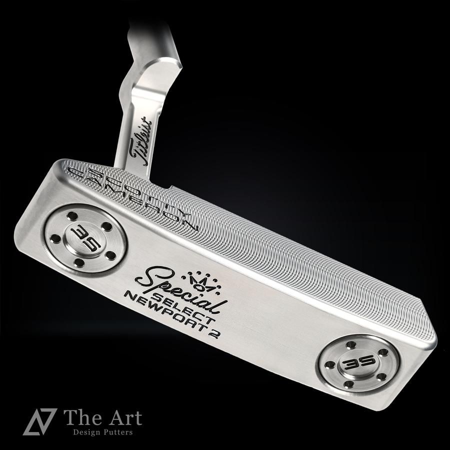 松山英樹プロ仕様カラーリング バックボンブ塗りつぶし スコッティキャメロン (SCOTTY CAMERON) 2020 スペシャルセレクト  ニューポート2 レフティー