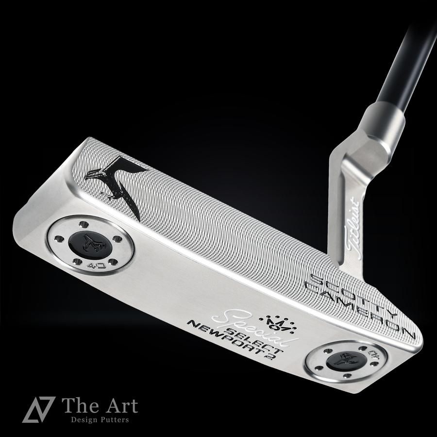 スコッティキャメロン (SCOTTY CAMERON) 2020 スペシャルセレクト ニューポート２ [Wild Eagle] M ブラックu0026ホワイト