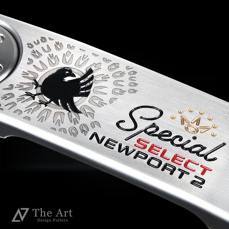 スコッティキャメロン (SCOTTY CAMERON) 2020 スペシャルセレクト ニューポート2 [八咫烏] ver.S ブラック