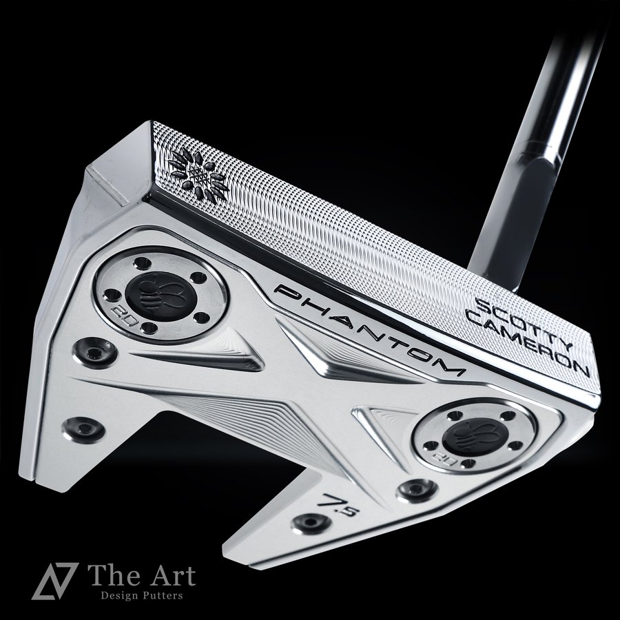 スコッティキャメロン (SCOTTY CAMERON) 2022 スペシャルセレクト PHANTOMX7.5 [Sunflower] M シルバー  ツアークロム