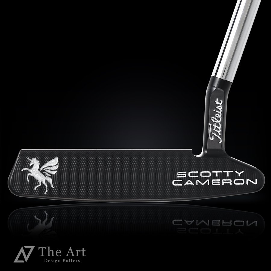 スコッティキャメロン (SCOTTY CAMERON) 2020 スペシャルセレクト ニューポート2.5 [Crystal Pegasus]  ver.M アートブラック