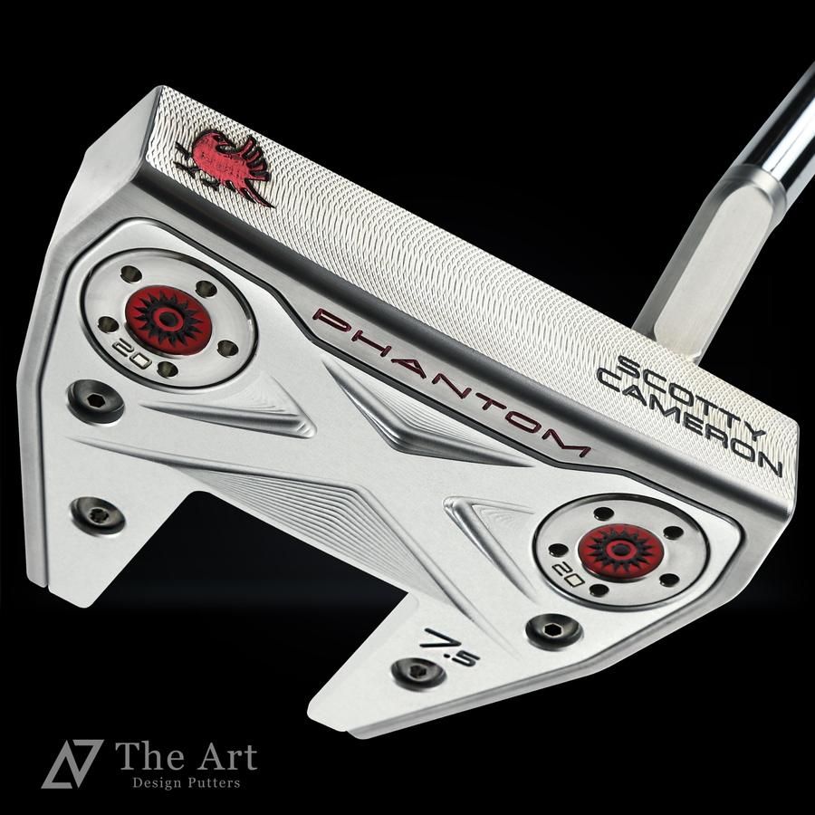 スコッティキャメロン (SCOTTY CAMERON) 2022 ファントムシリーズ ファントムX7.5 [八咫烏 やたがらす] M シルバー×シルバー