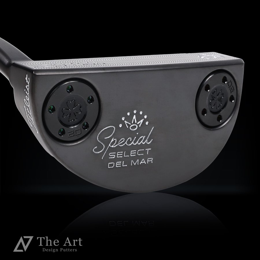 スコッティキャメロン (SCOTTY CAMERON) 2020 スペシャルセレクト デルマー [Hawaiian Honu] M グロスブラック  シルバー レフティー(左利き