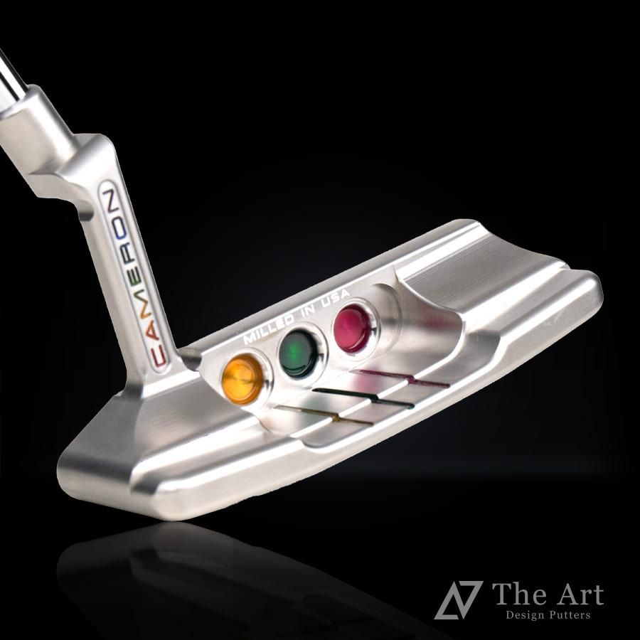 スコッティキャメロン (SCOTTY CAMERON) 2023 スーパーセレクト スクエアバック2 [Happy Dog] M レインボー  3本フランジラン