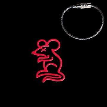 スコッティキャメロン ギャラリー限定 サークルT ツアーラットクッキーカッター キーホルダー レッド