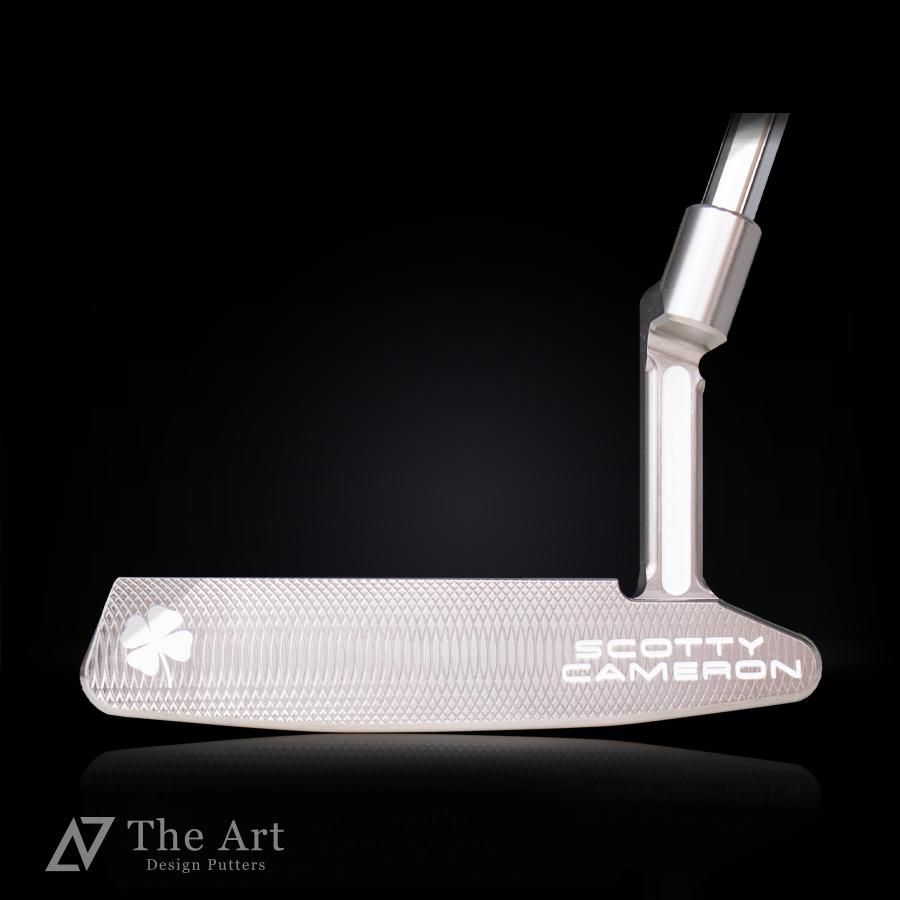 スコッティキャメロン (SCOTTY CAMERON) 2023 スーパーセレクト ニューポート2 [Lucky Clover] M ガンメタ ホワイト