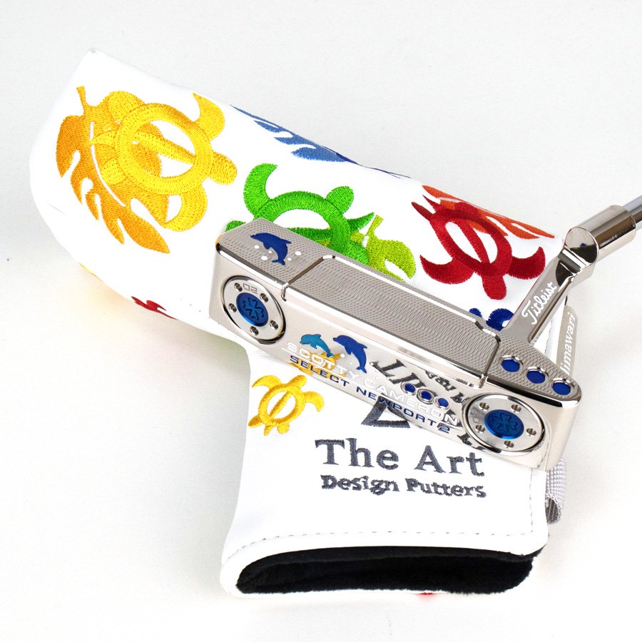 スコッティキャメロン (SCOTTY CAMERON) 2018 ニューポート2 [Lucky Dolphin] ver.S プラチナシャイン  クリアブルー