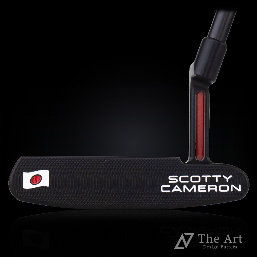 スコッティキャメロン (SCOTTY CAMERON) 2023 スーパーセレクト ニューポート プラス [JAPAN PRIDE] M  アートブラックフィニッシュ