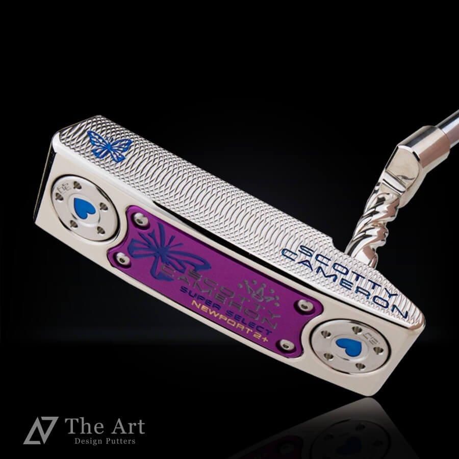 スコッティキャメロン (SCOTTY CAMERON) 2023 スーパーセレクト ニューポート2 プラス [Lucky Butterfly]  ver.S プラチナ