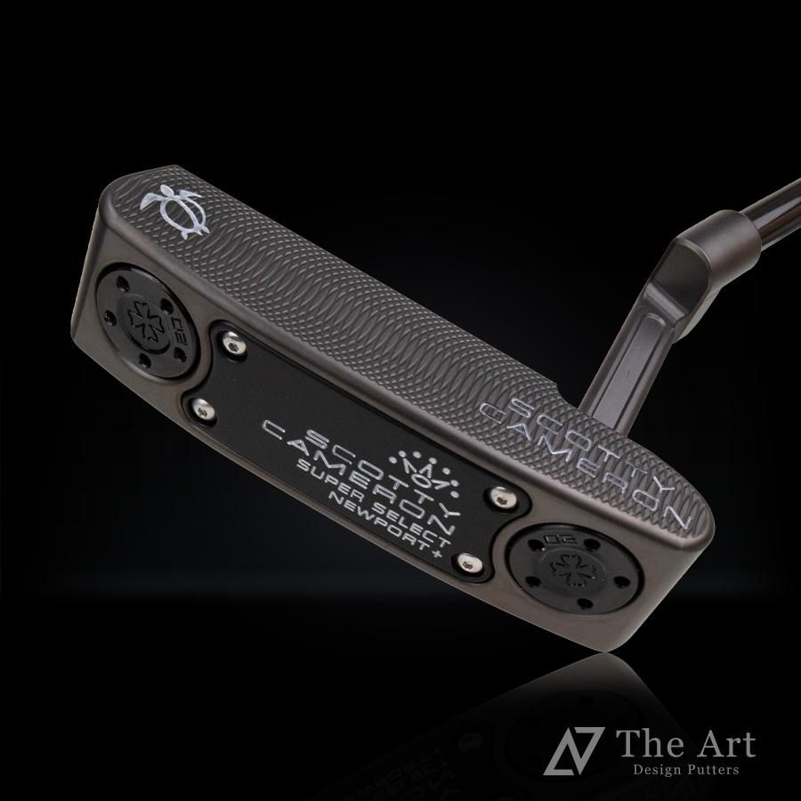 スコッティキャメロン (SCOTTY CAMERON) 2023 スーパーセレクト ニューポート プラス [Hawaiian Honu]  グロスブラック スモークシャフト