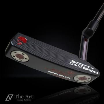 �����åƥ��������� (SCOTTY CAMERON) 2023 �����ѡ����쥯�� �˥塼�ݡ���2 [Sideface Skull] M SIX LINE �����ȥ֥�å��ե��˥å���