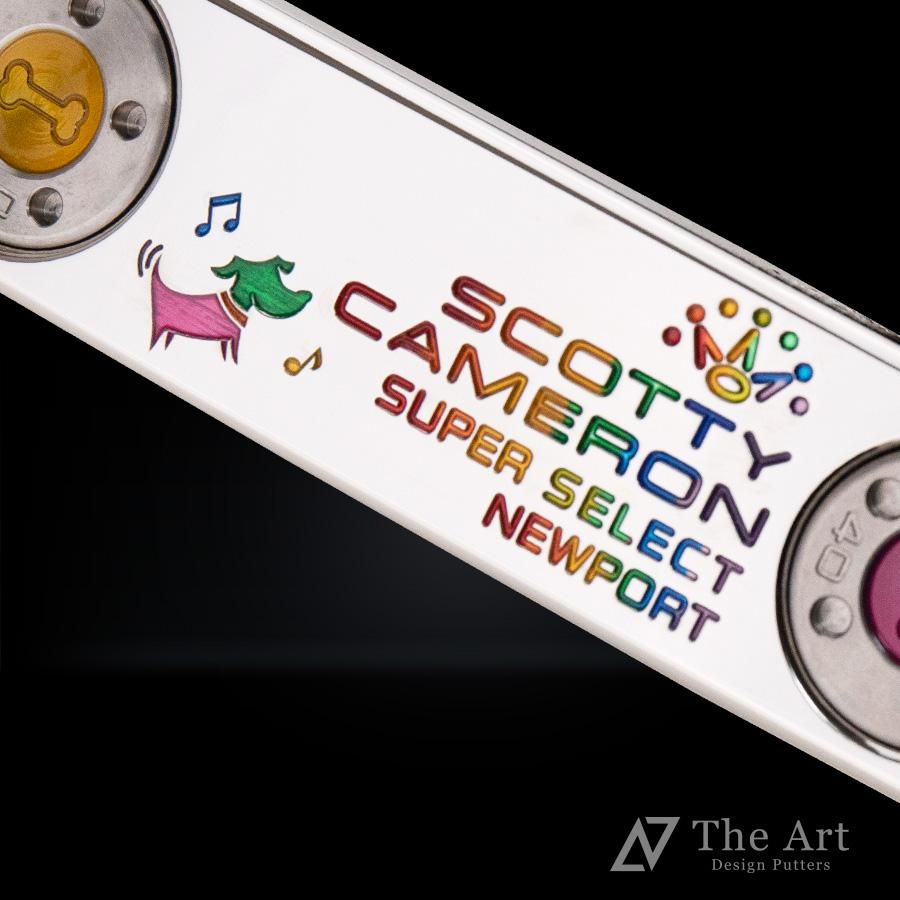 スコッティ セレクト ニューポート ツイストネック ミラーフィニッシュ 極美品 スペシャルセレクト ニューポート2 ツイストネック ミラー