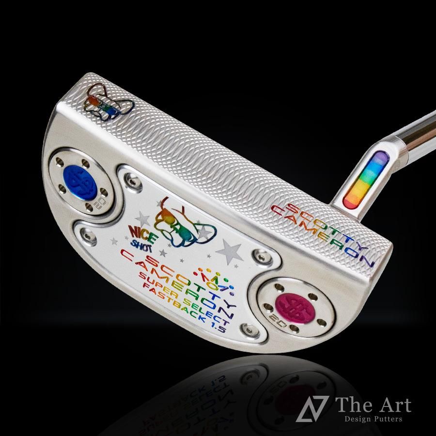 スコッティキャメロン (SCOTTY CAMERON) 2023 スーパーセレクト ファストバック1.5 [Mr.Bulldog] ver.S  Rainbow Custom